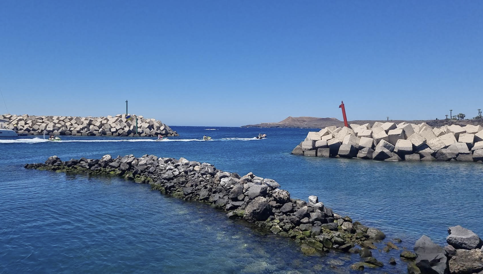Jet ski at Marina San Miguel